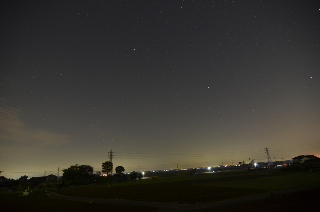 見えない星が