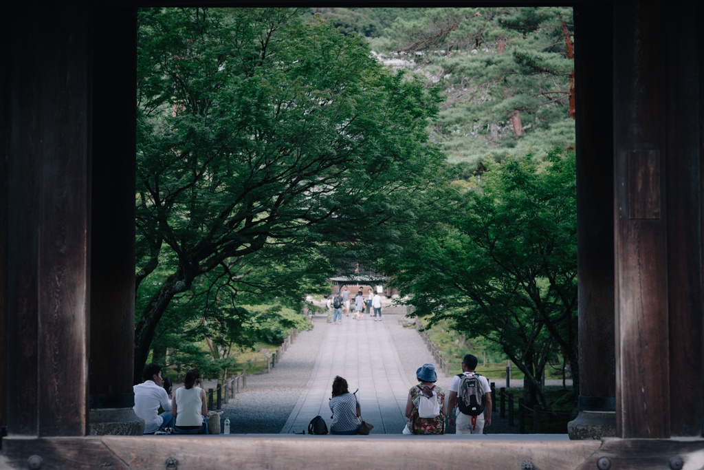 夏、京都。