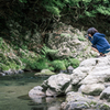 写真を撮る人。