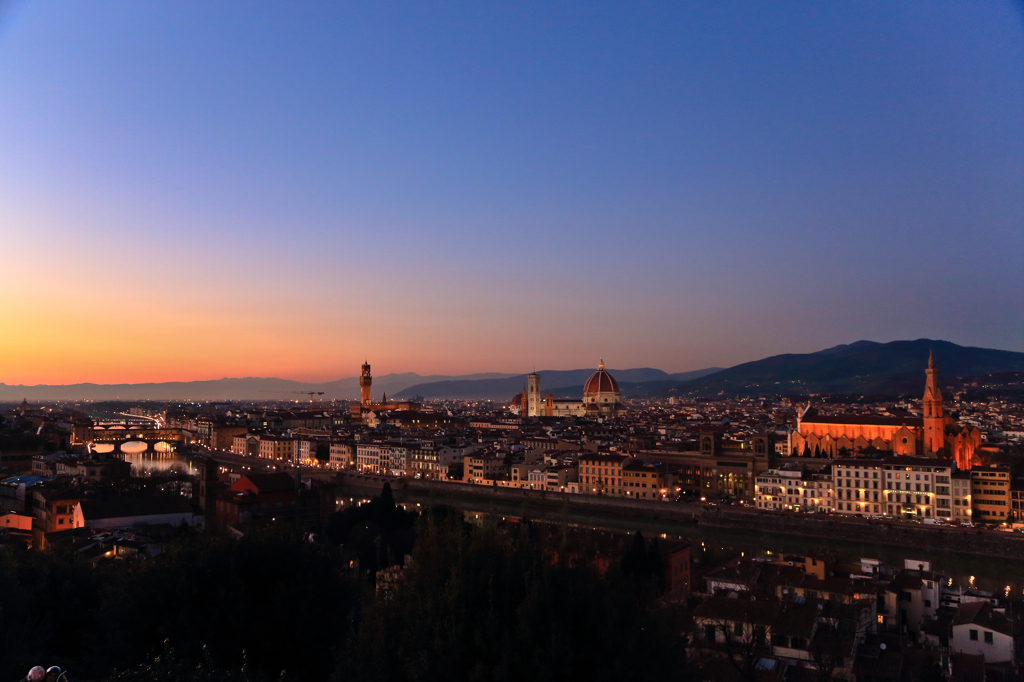 From piazza michelangelo