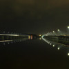 夜明けの県境、