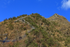 渡良瀬源流の旅、　天空の階段、