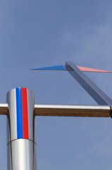 大空に向かって、