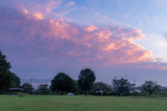 今朝の空