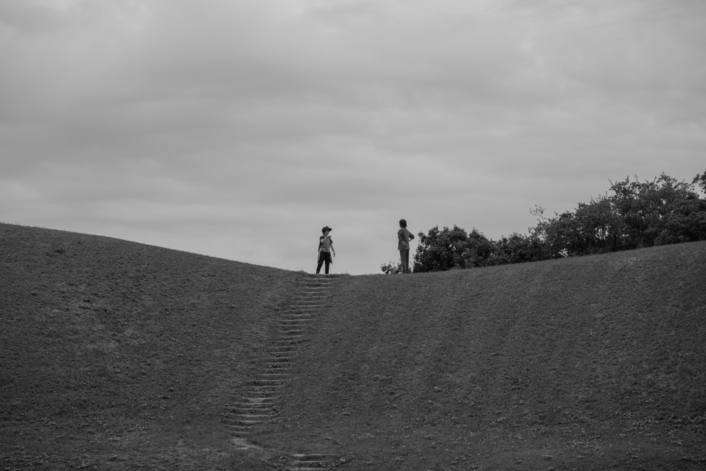 散歩道（二子山古墳）