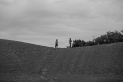 散歩道（二子山古墳）