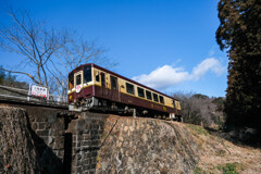 小さな駅舎（渡良瀬渓谷鉄道）
