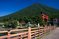 日光男体山