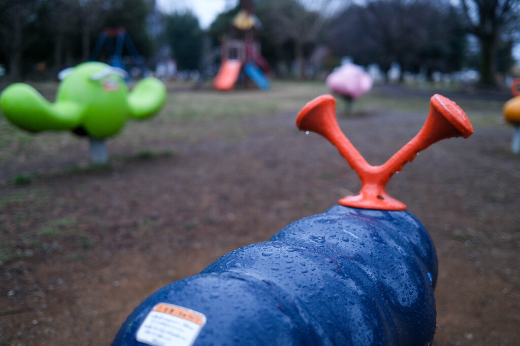 雨のせせらぎ公園　