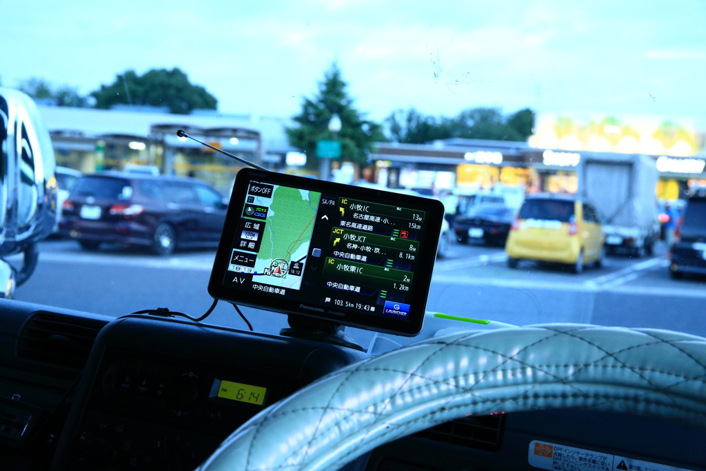 一人旅　休憩中