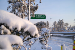 東北道の冬