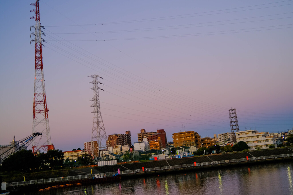 鶴見川　横浜