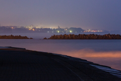 夜明け（日立海岸） 