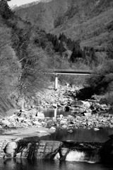 渡良瀬渓谷鉄道（沢入周辺）