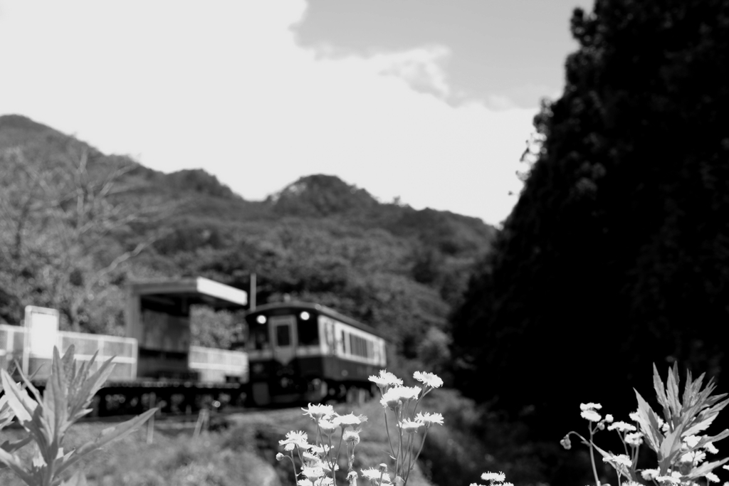 小さな駅舎