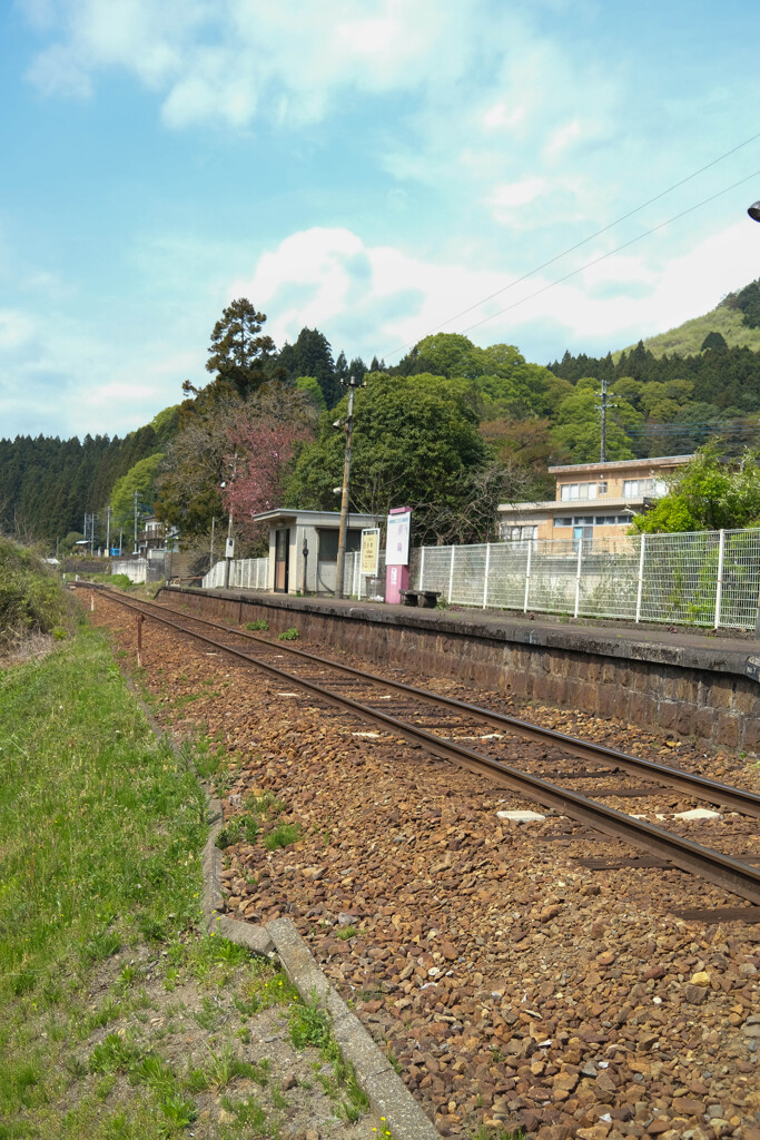 小さな駅舎