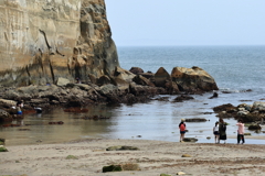 北茨城の海、