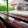 土砂降りの学校