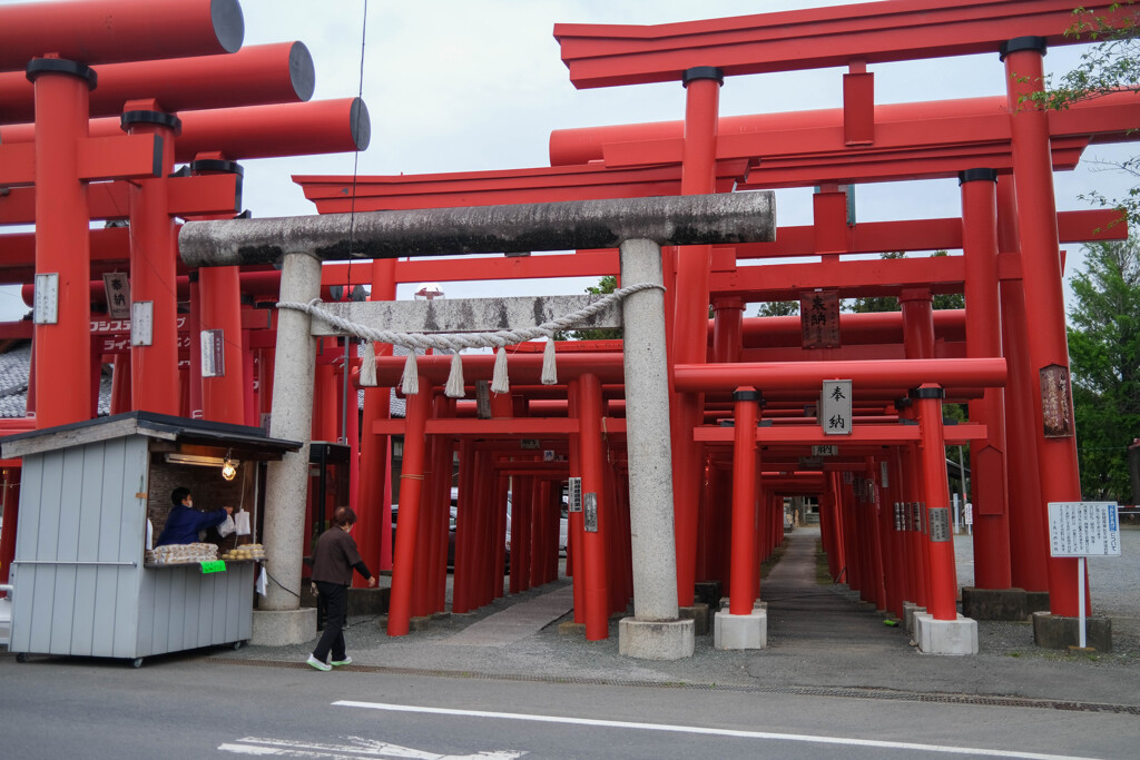 縁日の朝