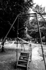 せせらぎ公園-立ち入り禁止