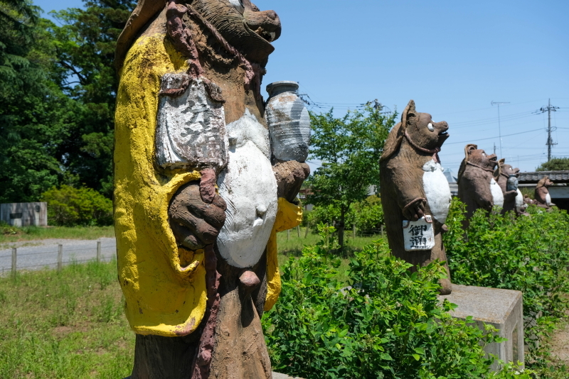 狸のお寺　茂林寺