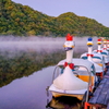 秋の榛名湖畔