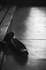 朝会、渡り廊下、残像