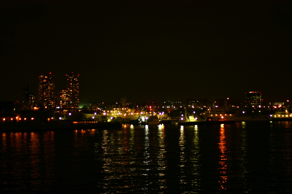 夜さんぽ。