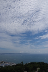 雲沸き立つ