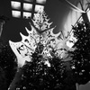 White Christmas tree