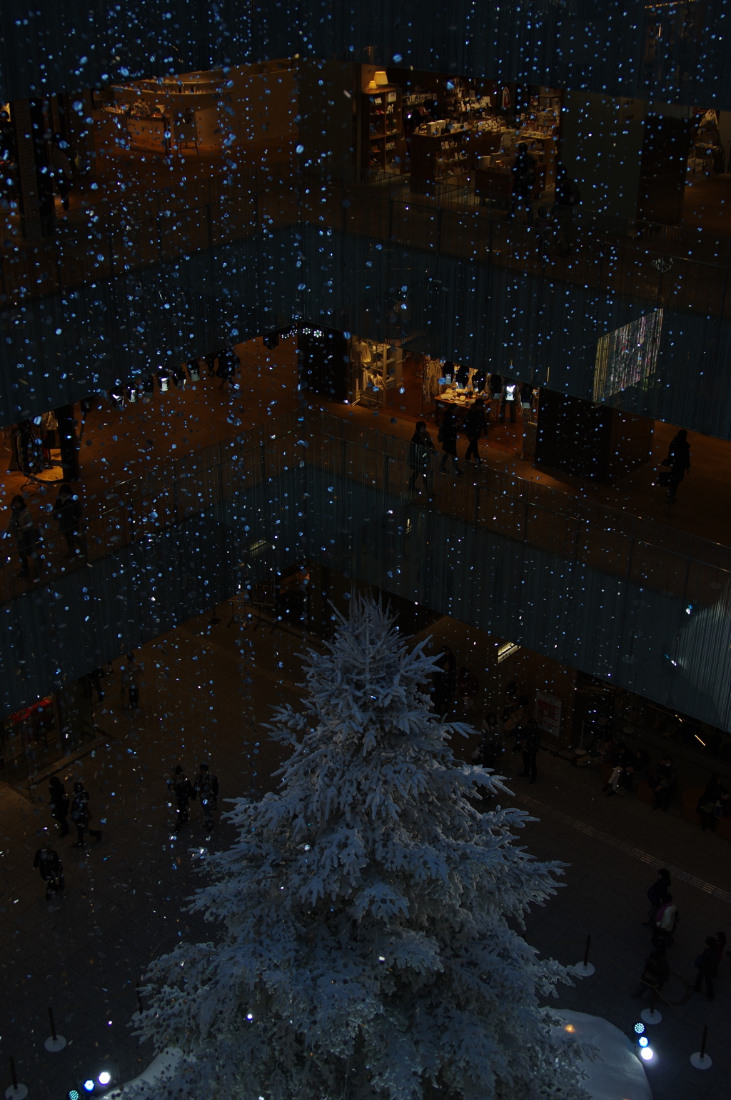 Snow Light Xmas Tree