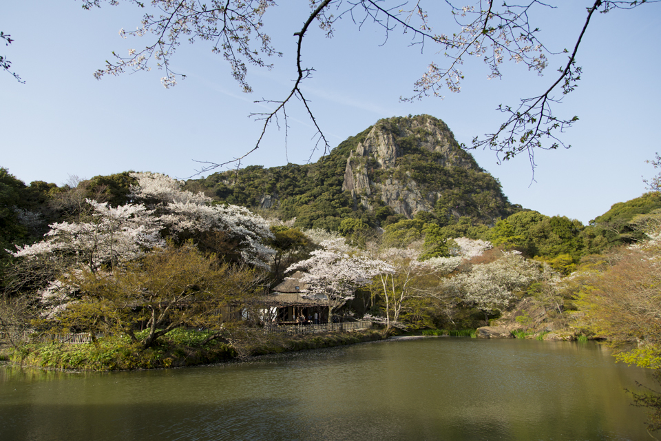 御船山楽園の春