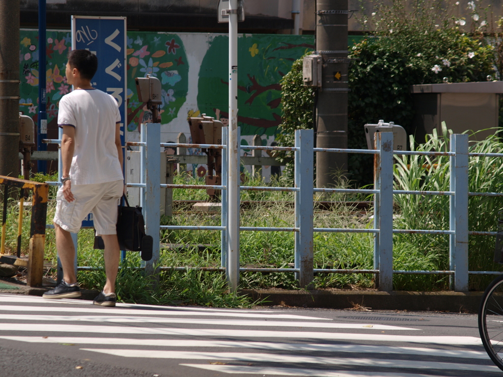 線路沿い