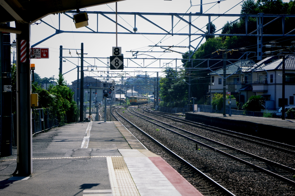 山陽線ホーム