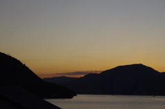 夕暮れ