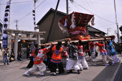 布団だんじり