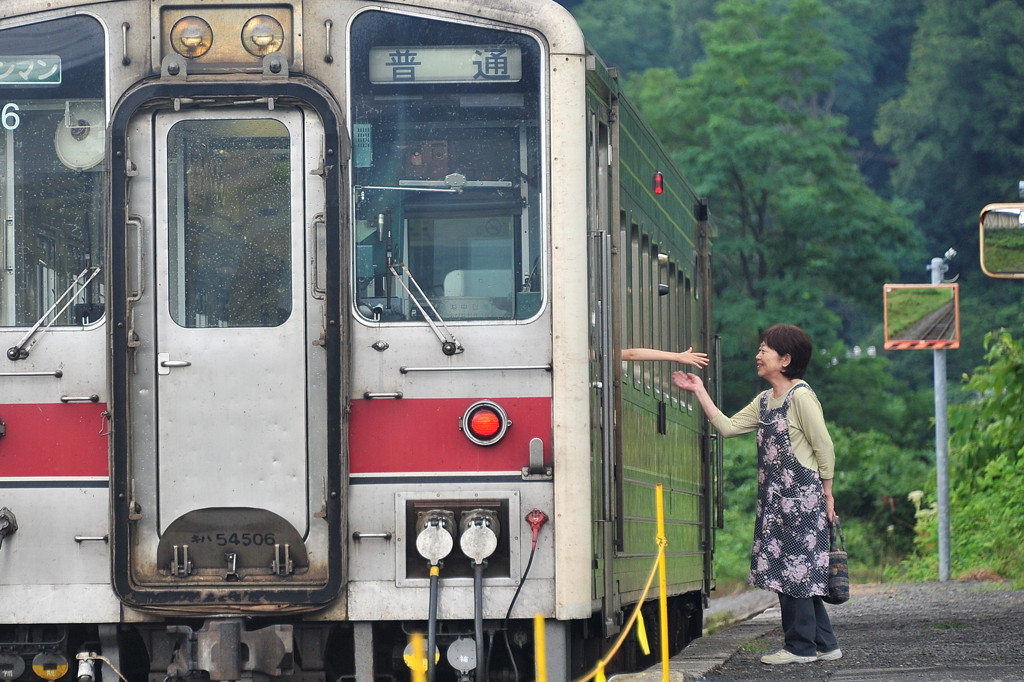 ばあちゃん、またね！