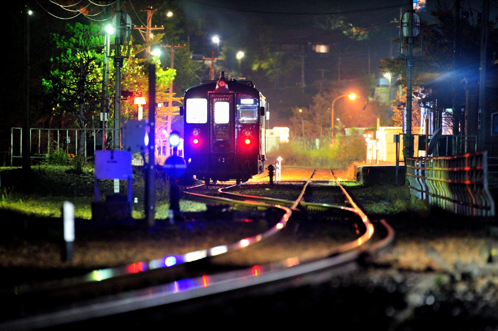 渓谷鉄道の光