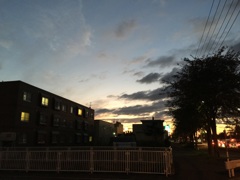 夜の始まり