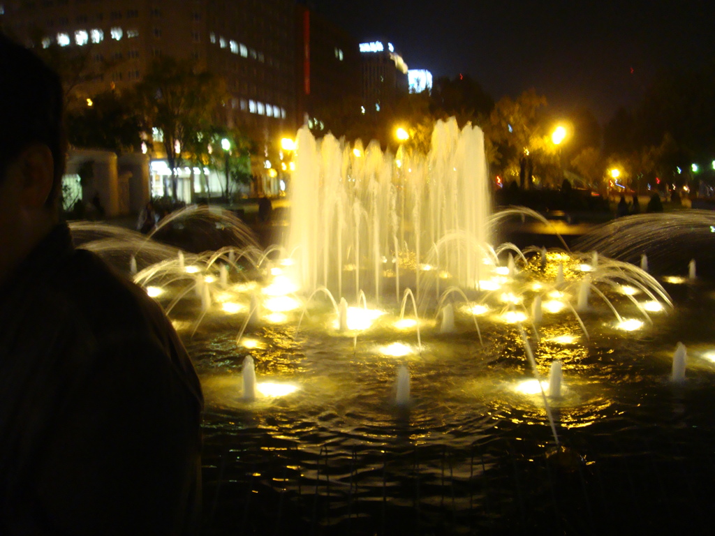 大通り公園の噴水