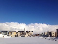 秋みたいな雲