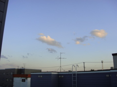 わたあめ雲？