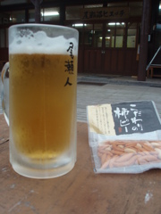 尾瀬沼ヒュッテにて至福の時・・・