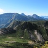 東天狗から南八ヶ岳方面を望む