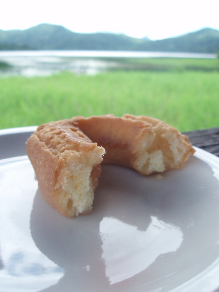 沼尻休憩小屋のドーナツ