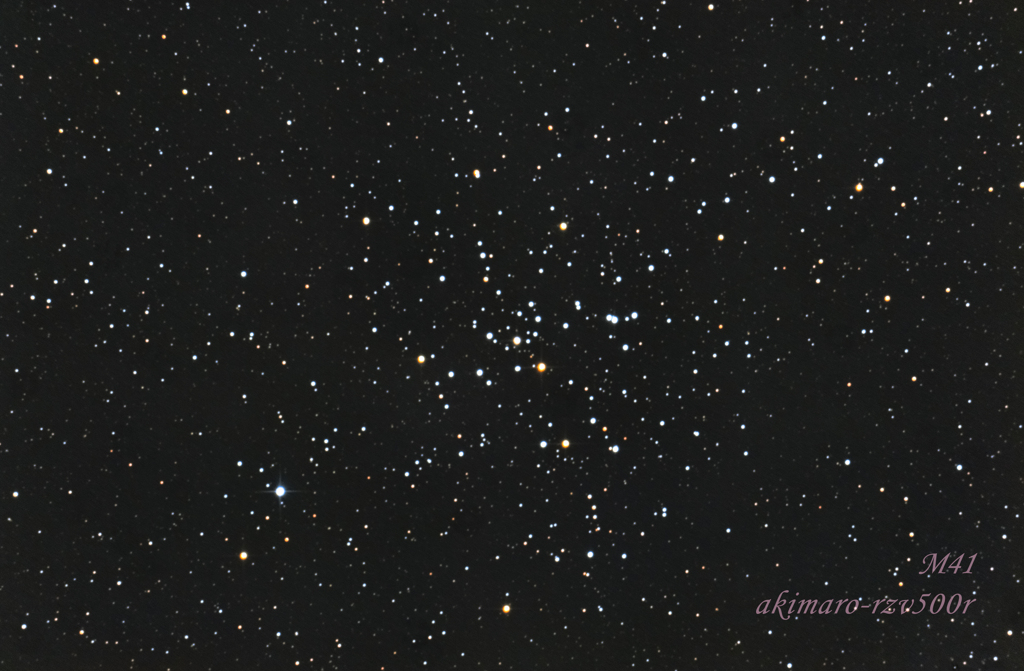 191027 M41 散開星団 (札幌市内)