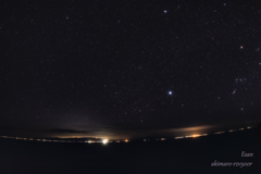 190329 恵山星景(地球岬)