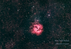 190623 M20 三裂星雲(札幌市内)