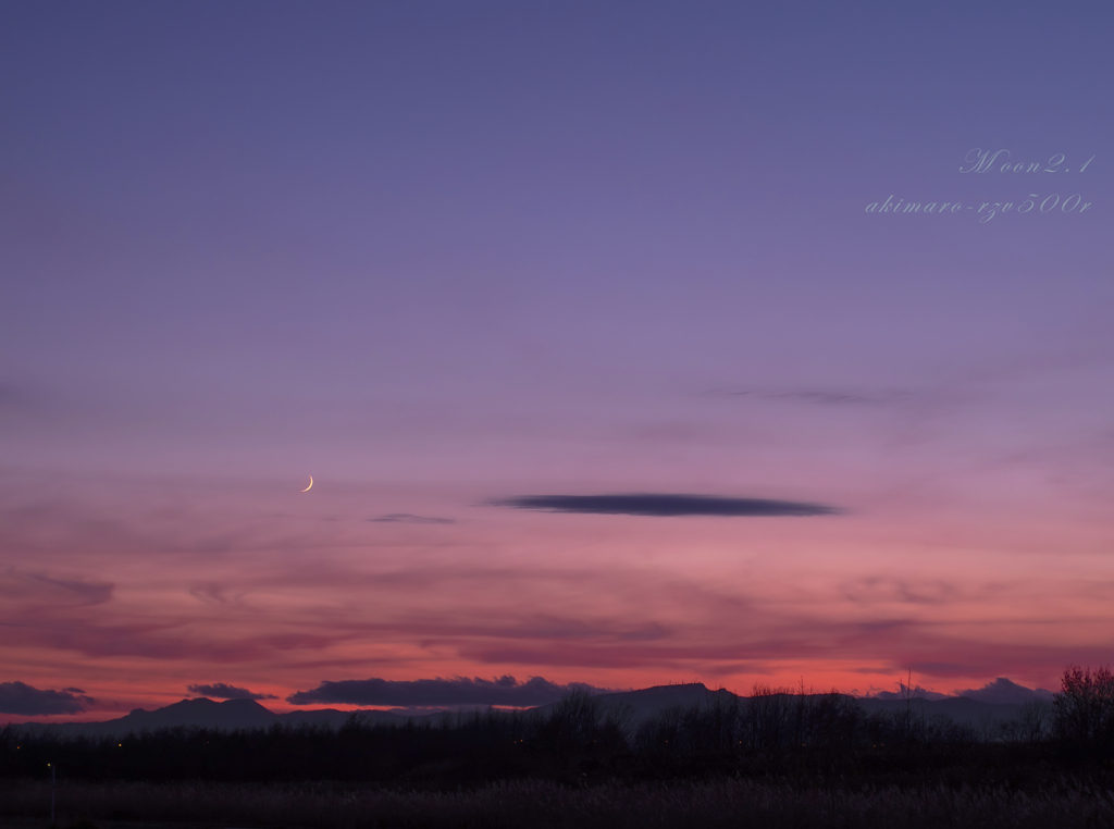 201117 夕景(札幌市内)