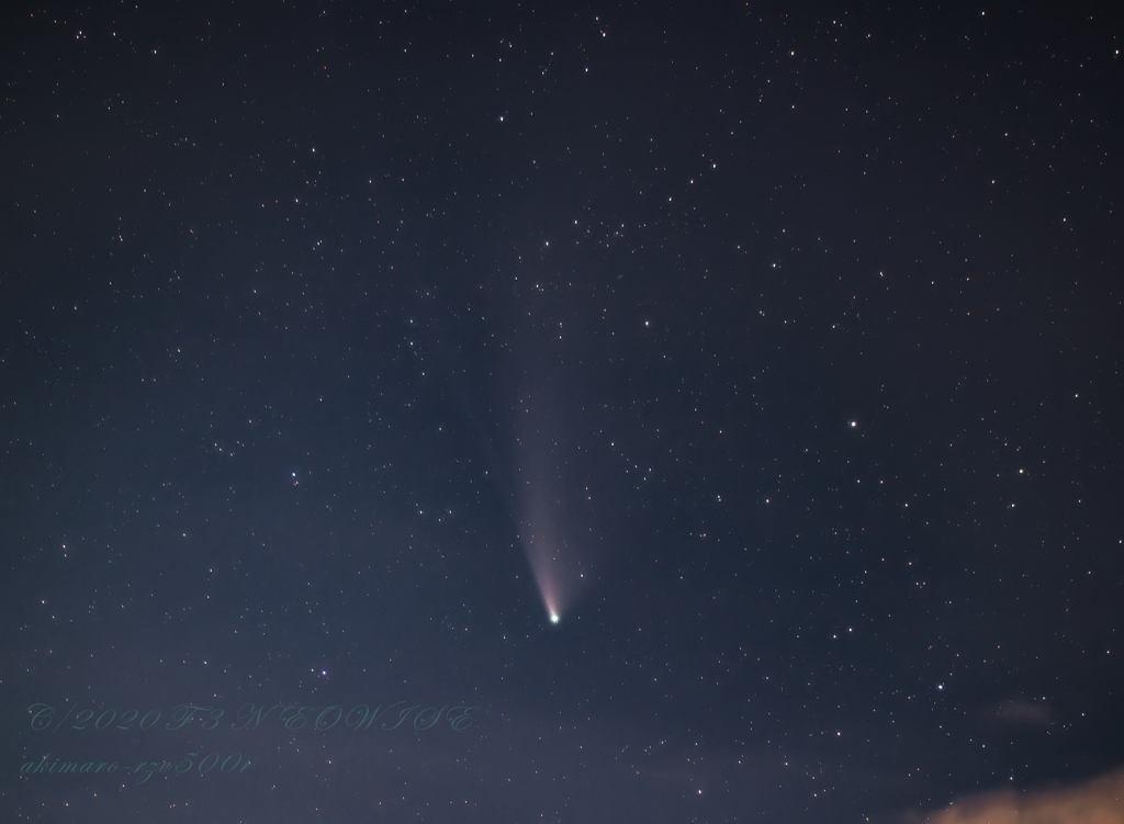 200725 C/2020 F3 ネオワイズ彗星